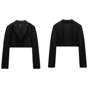 Zara Women's Elegant Black Blazer